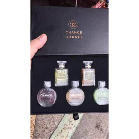 chanel 5 perfume travel set|chanel perfume sampler set.